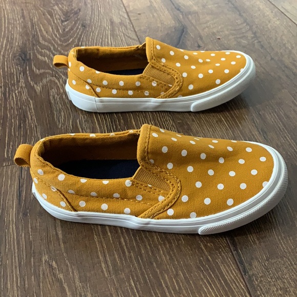 Old Navy slip-ons toddler size 8 mustard/yellow - Picture 4 of 8
